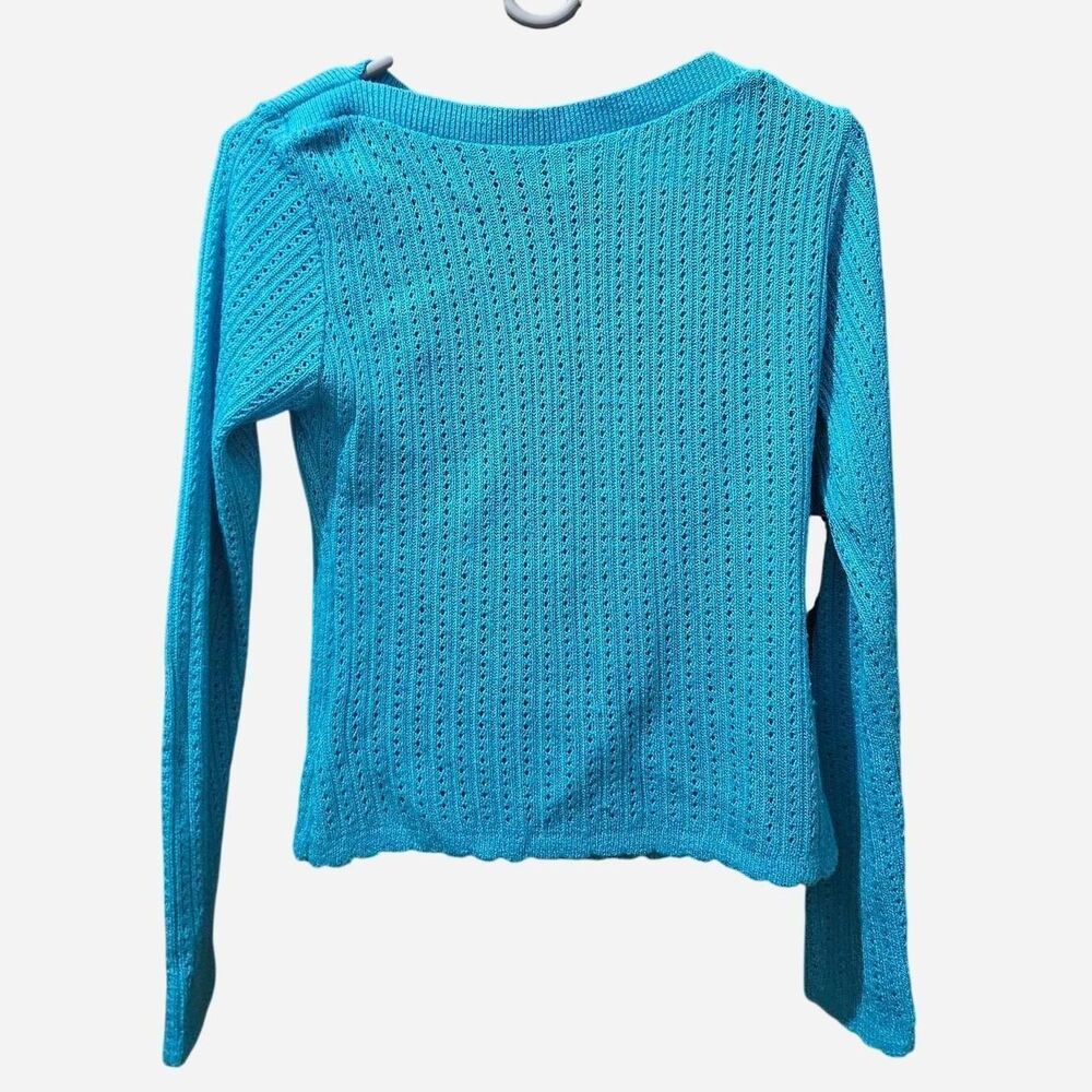 Women's Blue Knitted Jumper